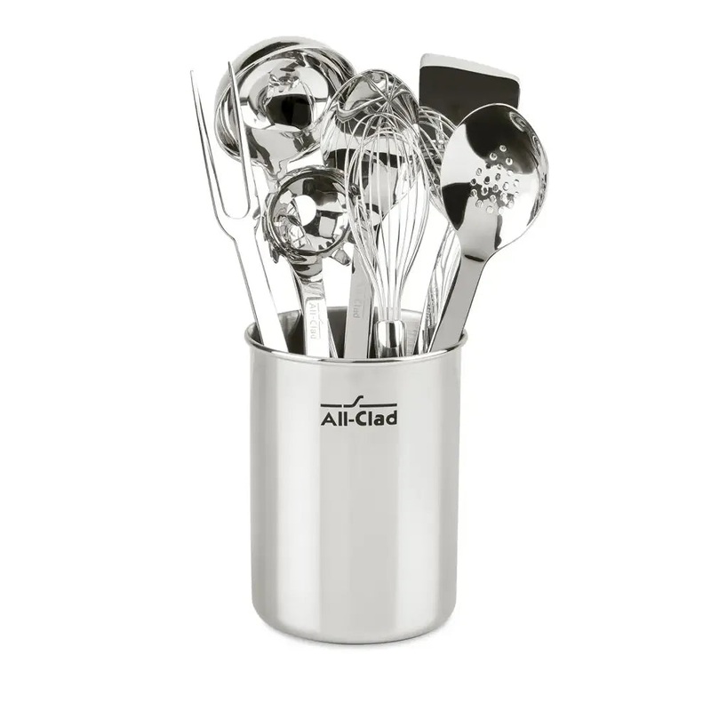 Stainless Steel Kitchen Tool Set; 8 piece
