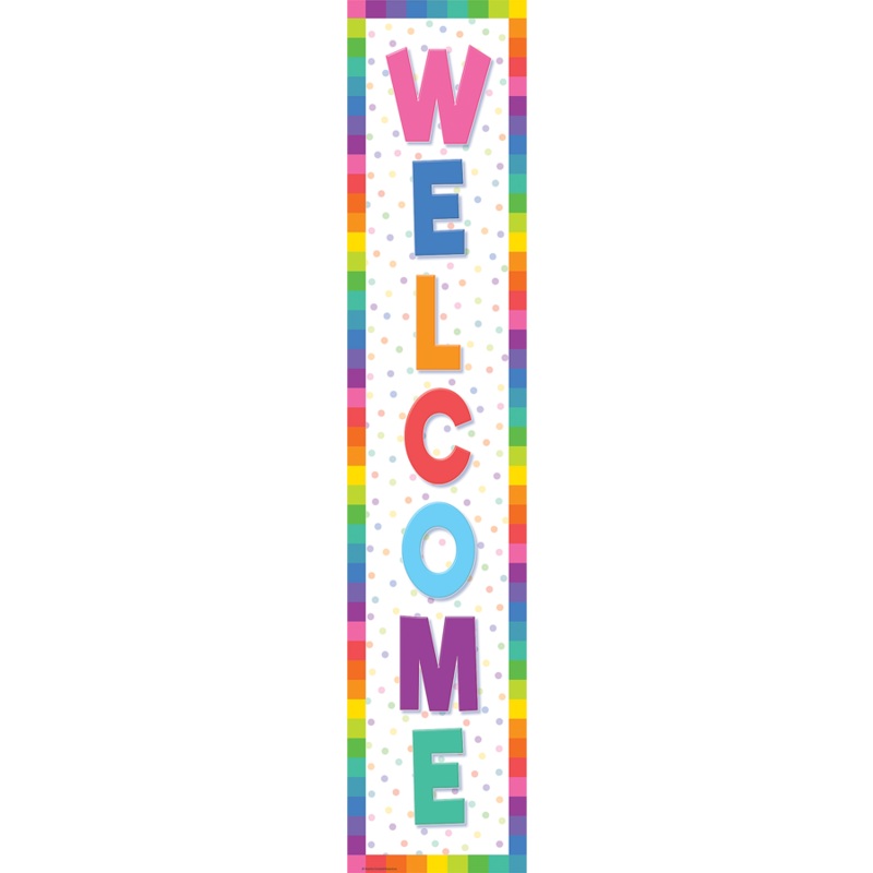 Colorful Welcome Banner