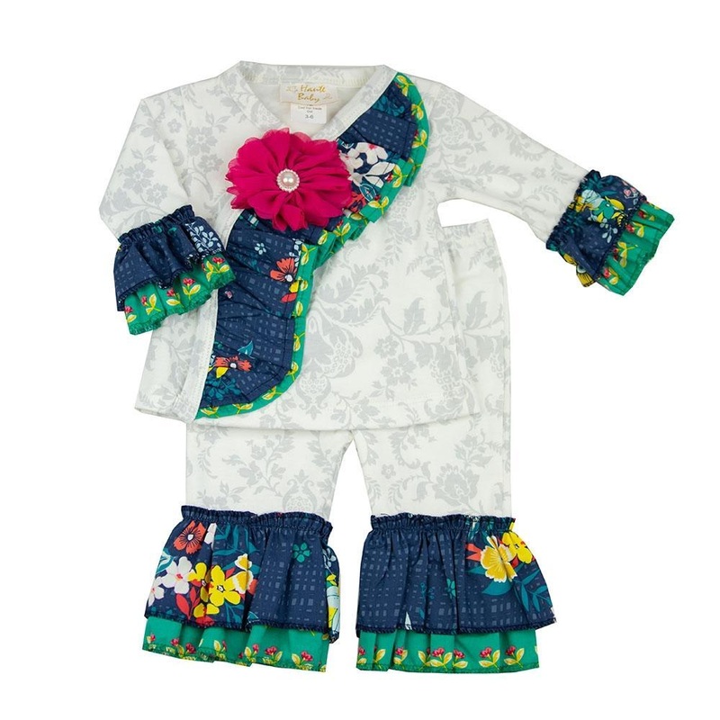 Fall Fantasy Infant Girls Criss Cross Set