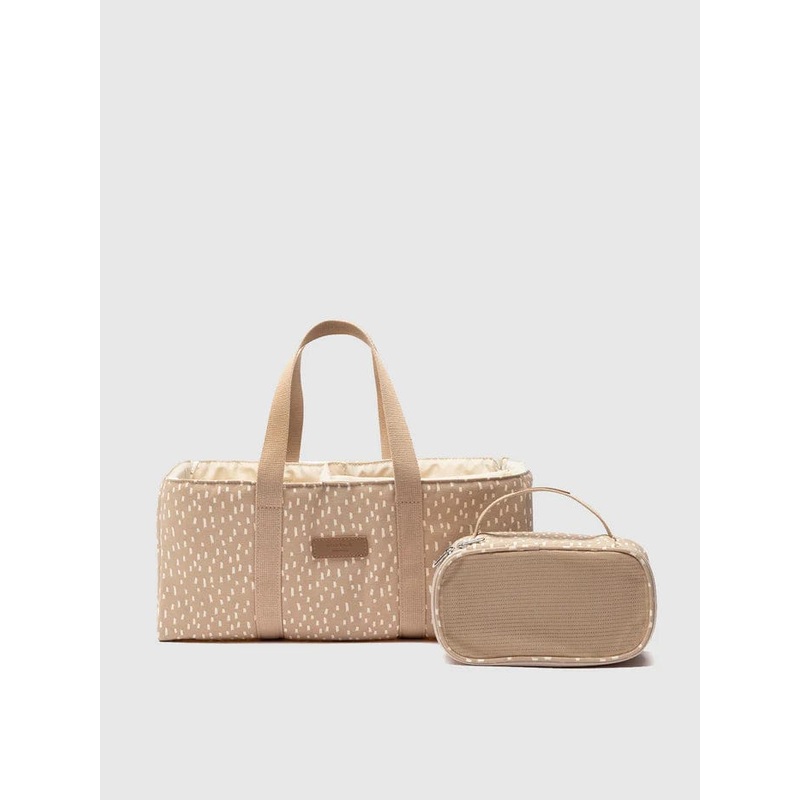 Storksak Organic Nappy Caddy Seashell