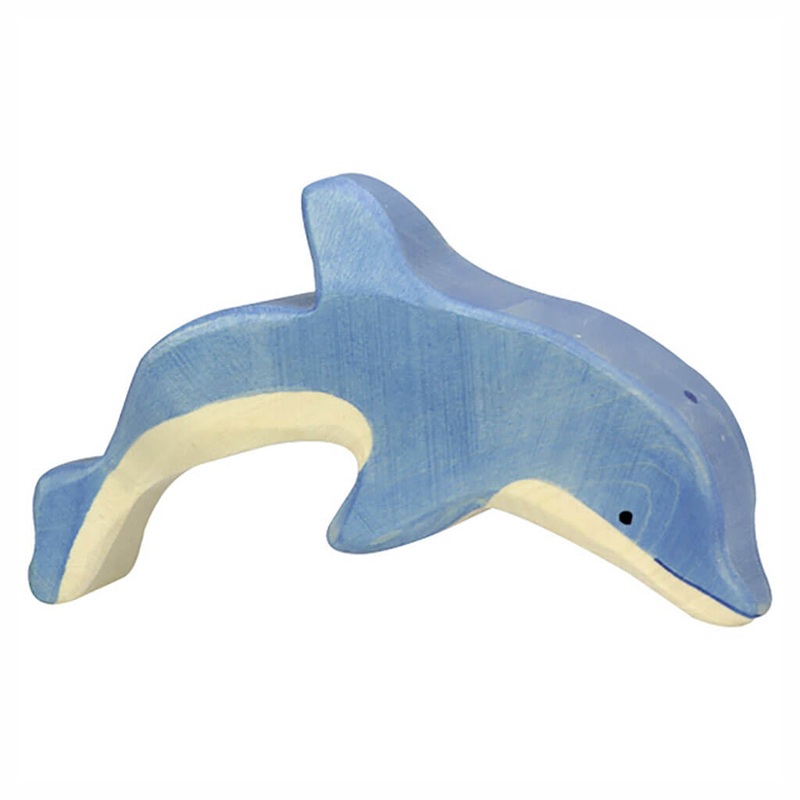 Holztiger Wooden Animal Dolphin Jumping