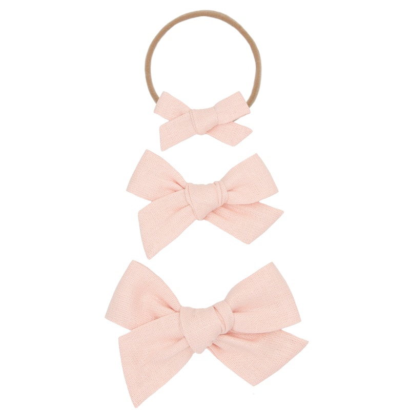 Linen Bow – Ballet Headband