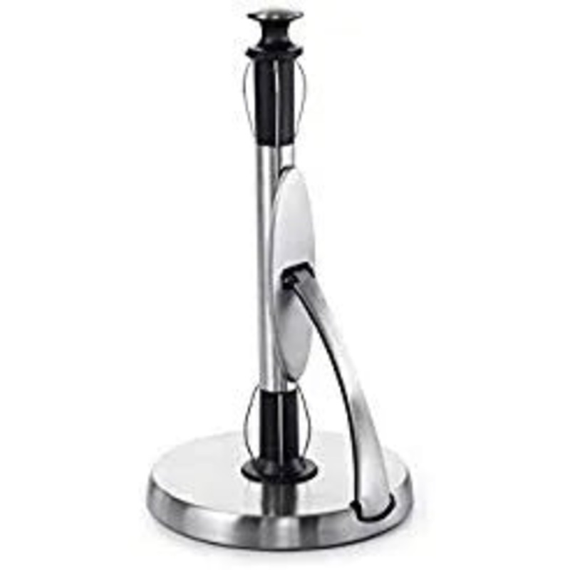 Oxo SoftWorks SimplyTear Paper Towel Holder With Stainless Steel Spring Arm