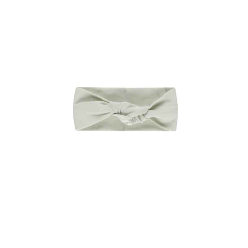 Quincy Mae Ribbed Knotted Headband – Mint