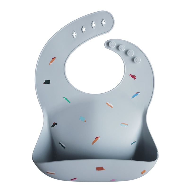 Silicone Bib – Retro Cars
