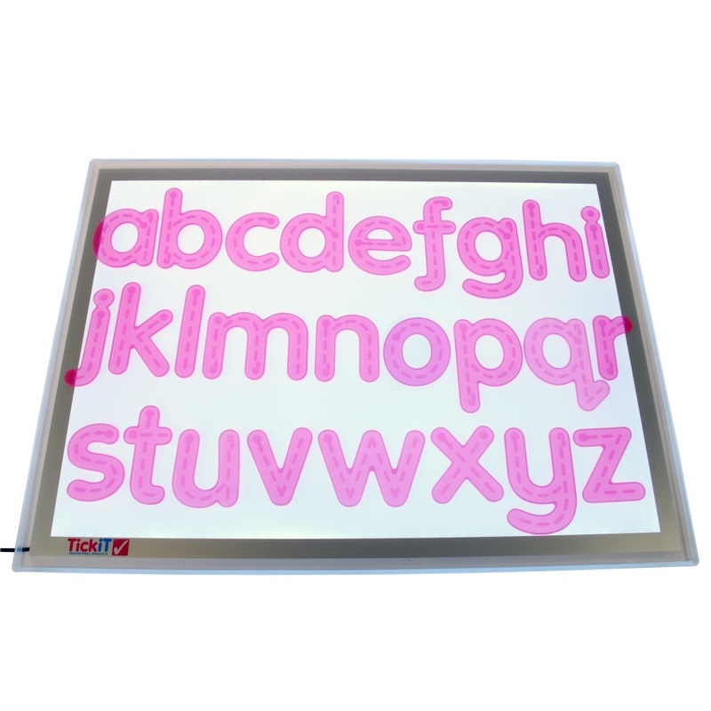 SiliShapes Trace Alphabet