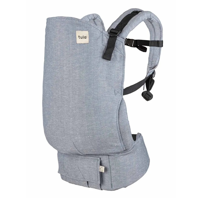 Toddler Carrier, Linen – Storm Blue