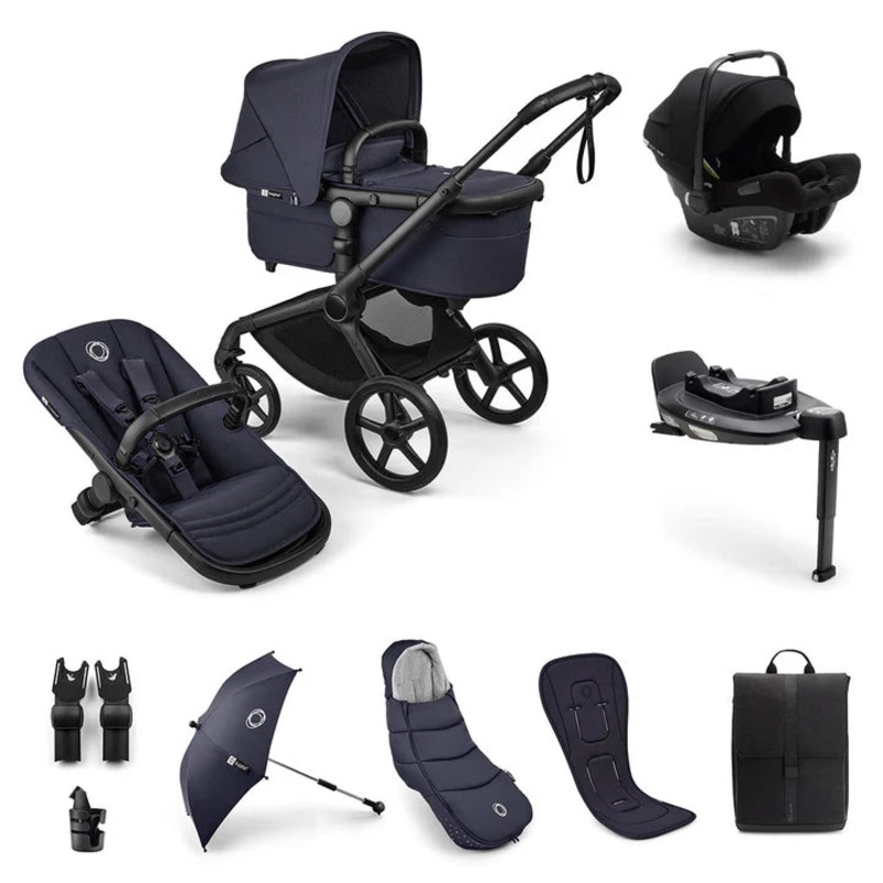 Bugaboo Fox 5 Renew Ultimate Newborn Bundle –  Deep Indigo