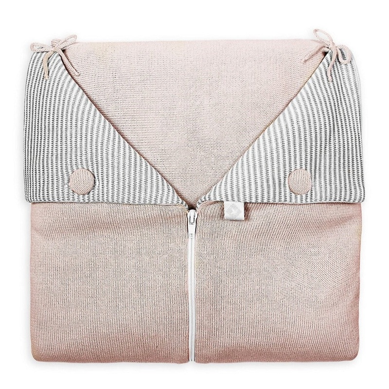 Cocoon Zip-Up Wearable Blanket – Light Pink