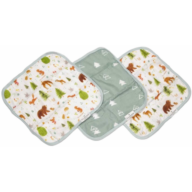 Loulou Lollipop Washcloth Set – Forest Friends