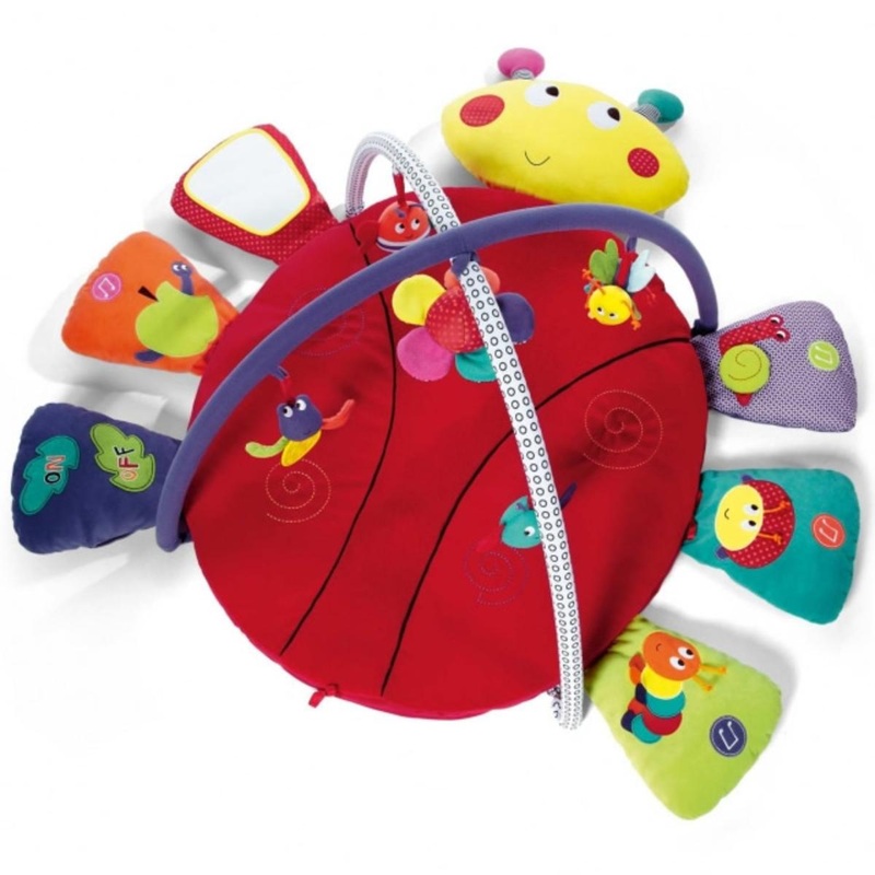 Mamas & Papas Lotty Ladybird Light and Sound Playmat and Gym