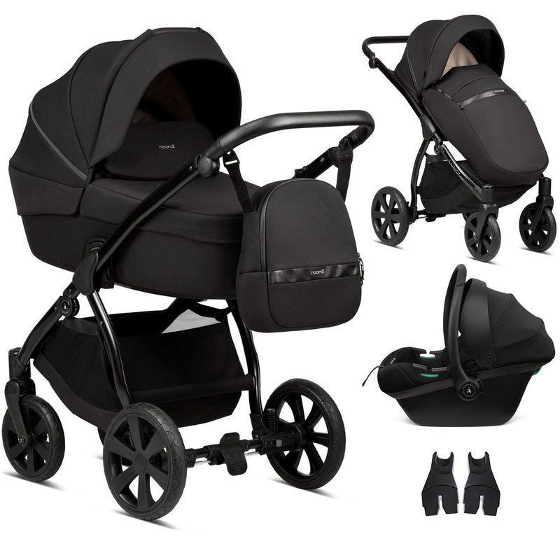 Noordi Luno All-Trails 3-in-1 Travel System – Midnight