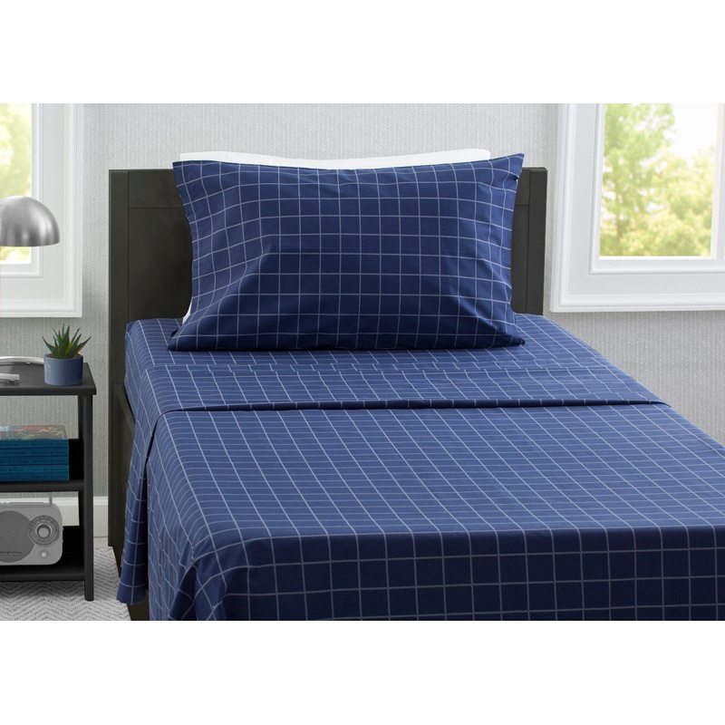 Plaid 3-Piece Twin Sheet Set