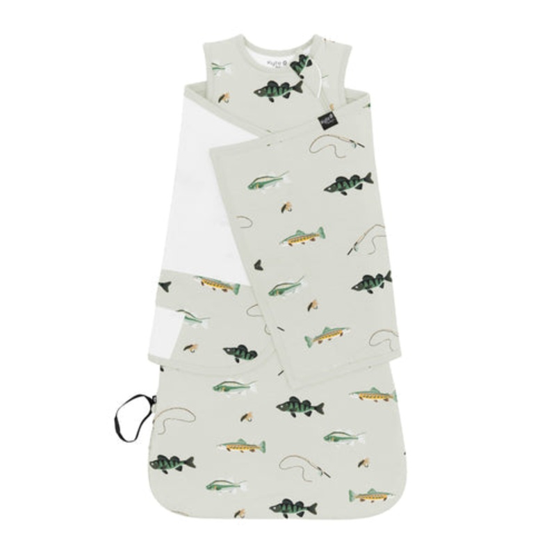 Sleep Bag Swaddler in Fishing