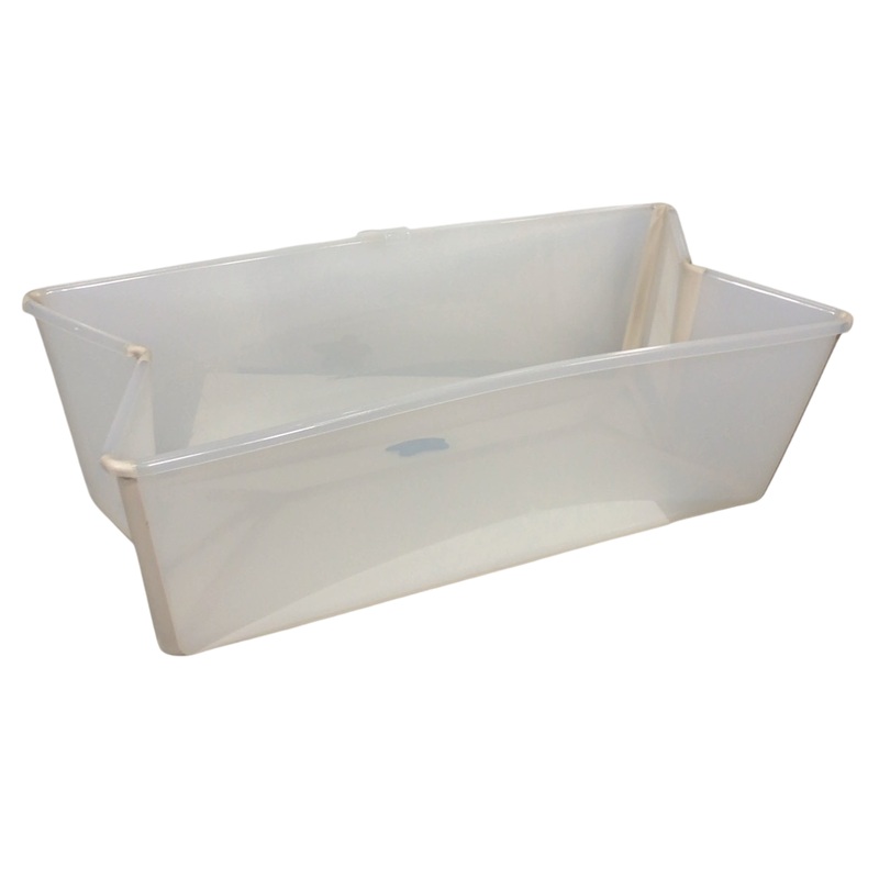 Stokke Flexi Bath Foldable Baby Bathtub, Sandy Beige, XLarge