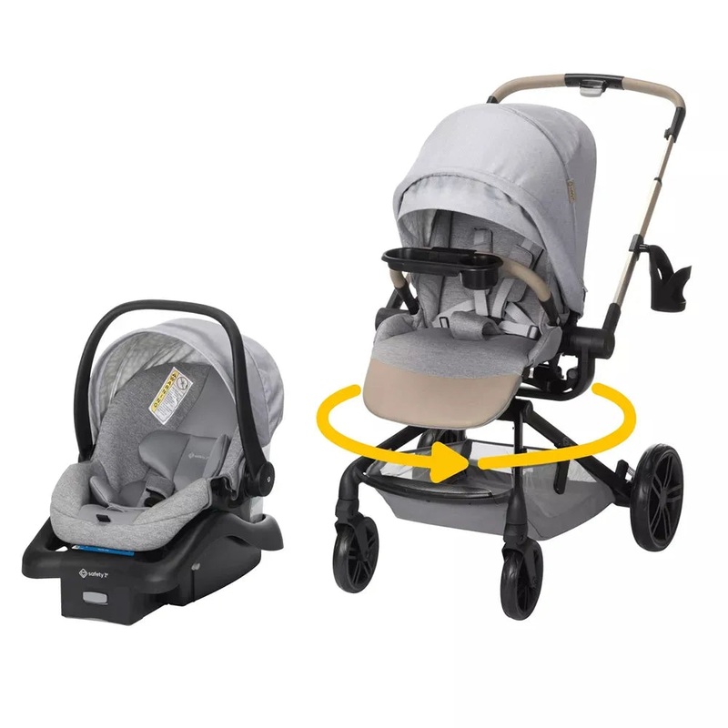 360 Rotating Modular Travel System – French Gray