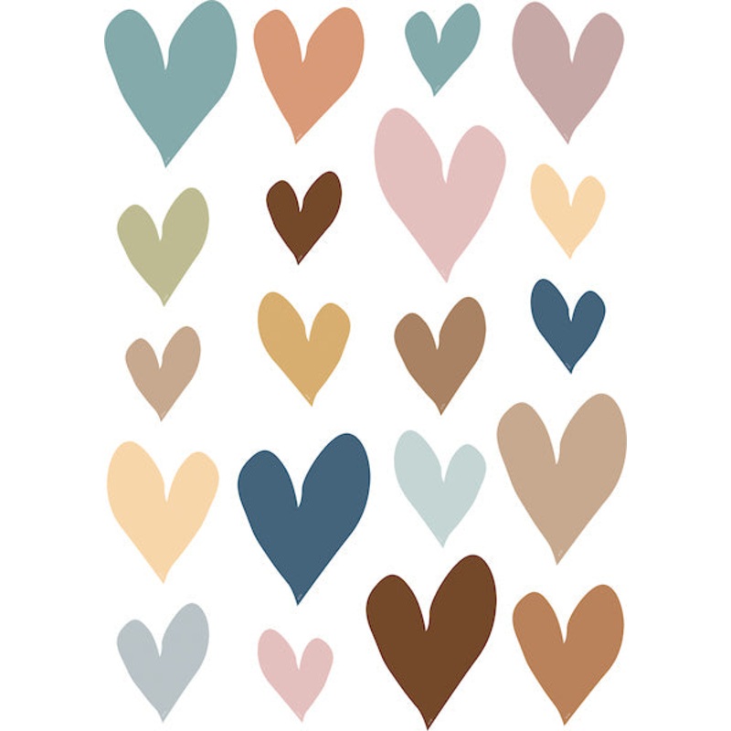 Everyone is Welcome Hearts Accents – Assorted Sizes