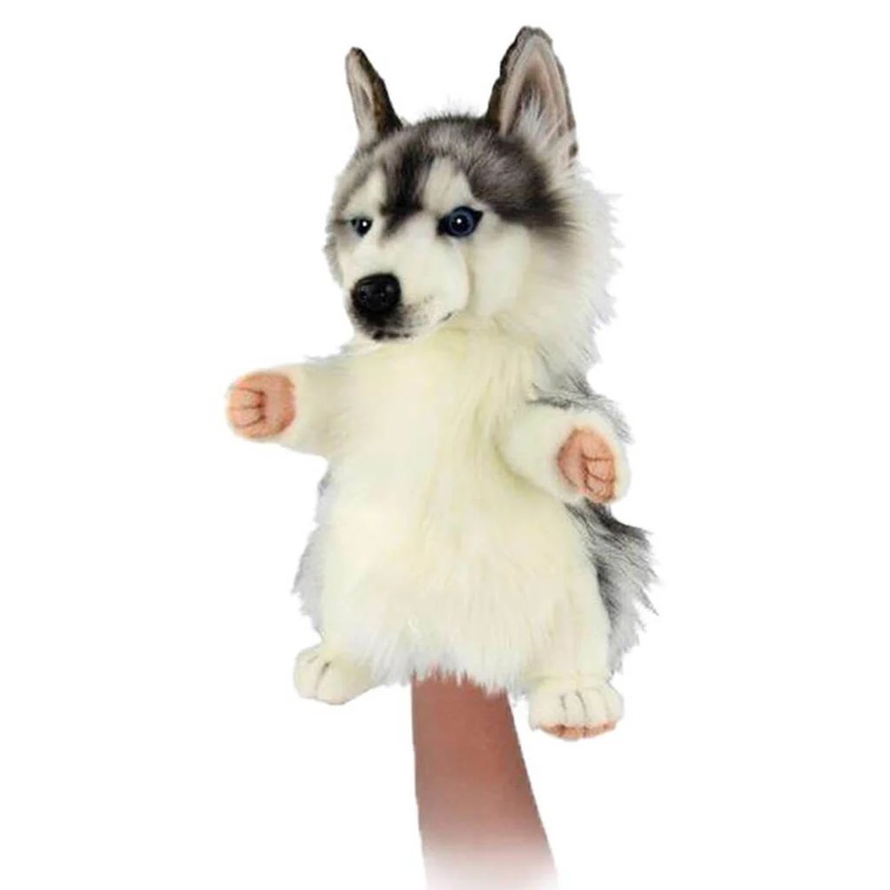 HNC Plush Puppet – Husky Dog