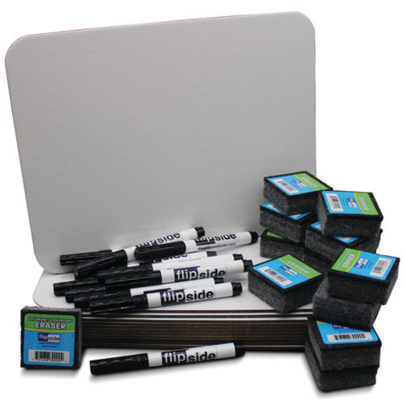 Magnetic Dry Erase Board Class Pack, 9″ x 12″, Set of 12
