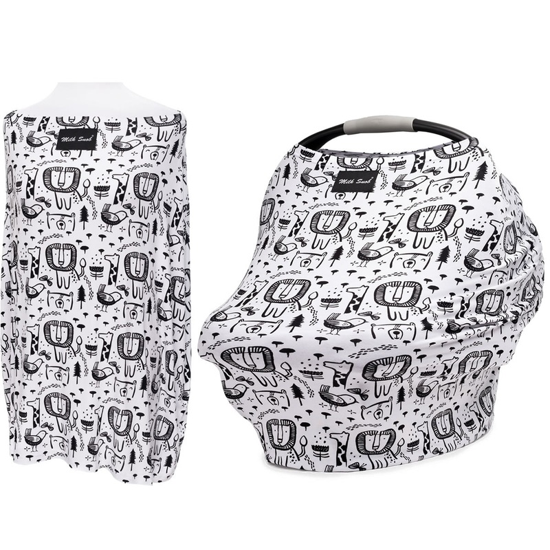 Milk Snob Infant Car Seat & Nursing Cover – Wee Safari