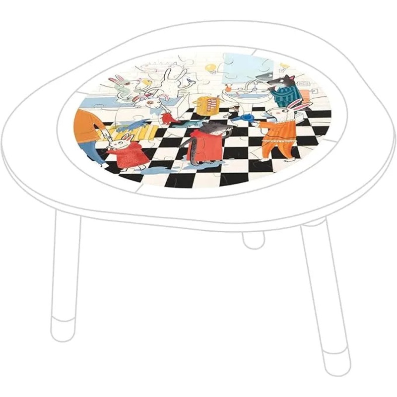 MuTable Puzzle – Happy Bathroom
