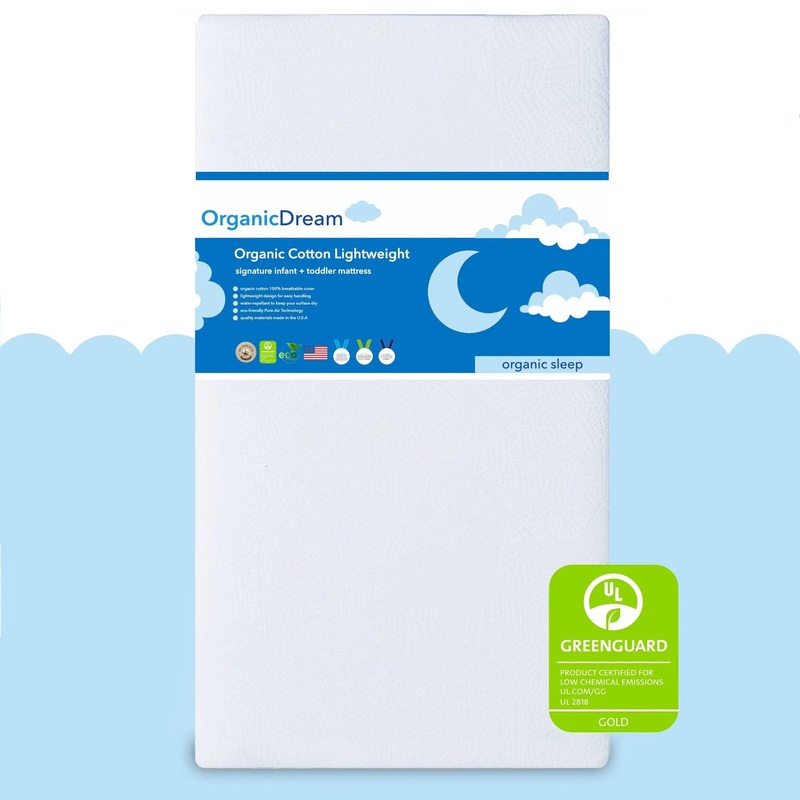 Organic Dream Cotton Lightweight Crib Mattress