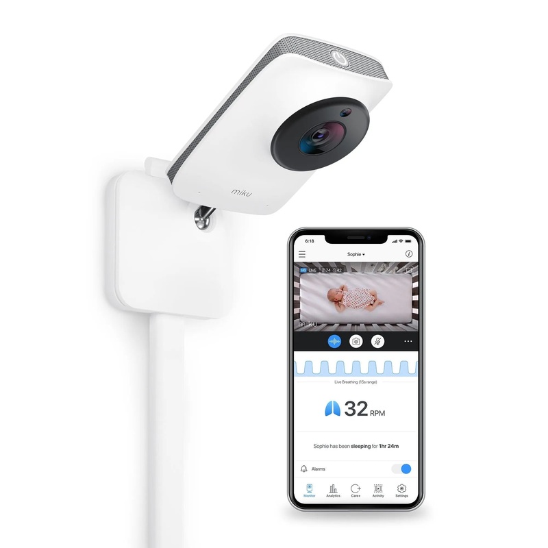 Pro Smart Baby Monitor – White (See Description)