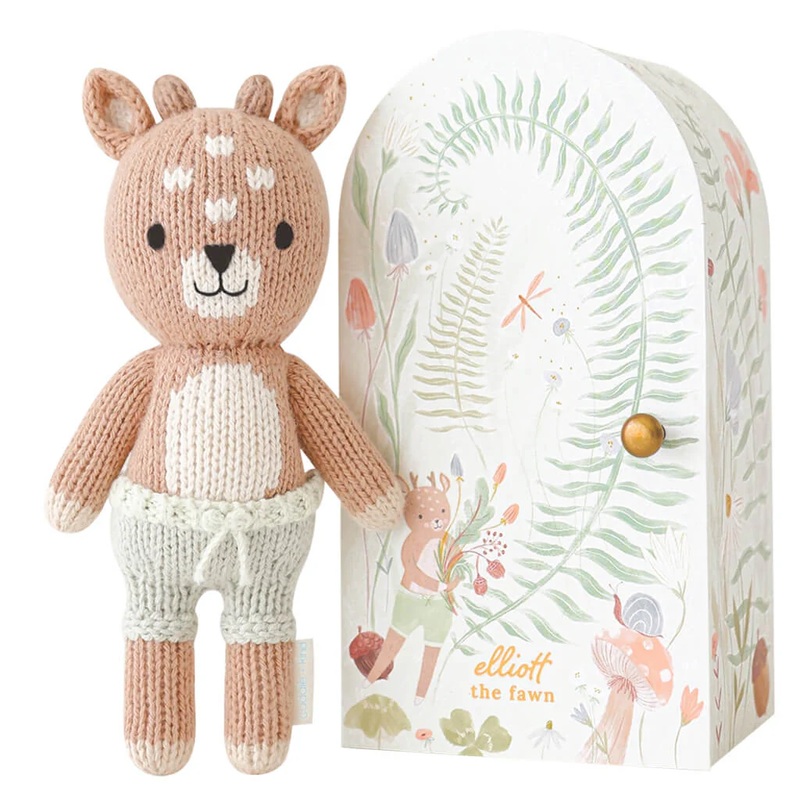 Tiny Elliott the fawn