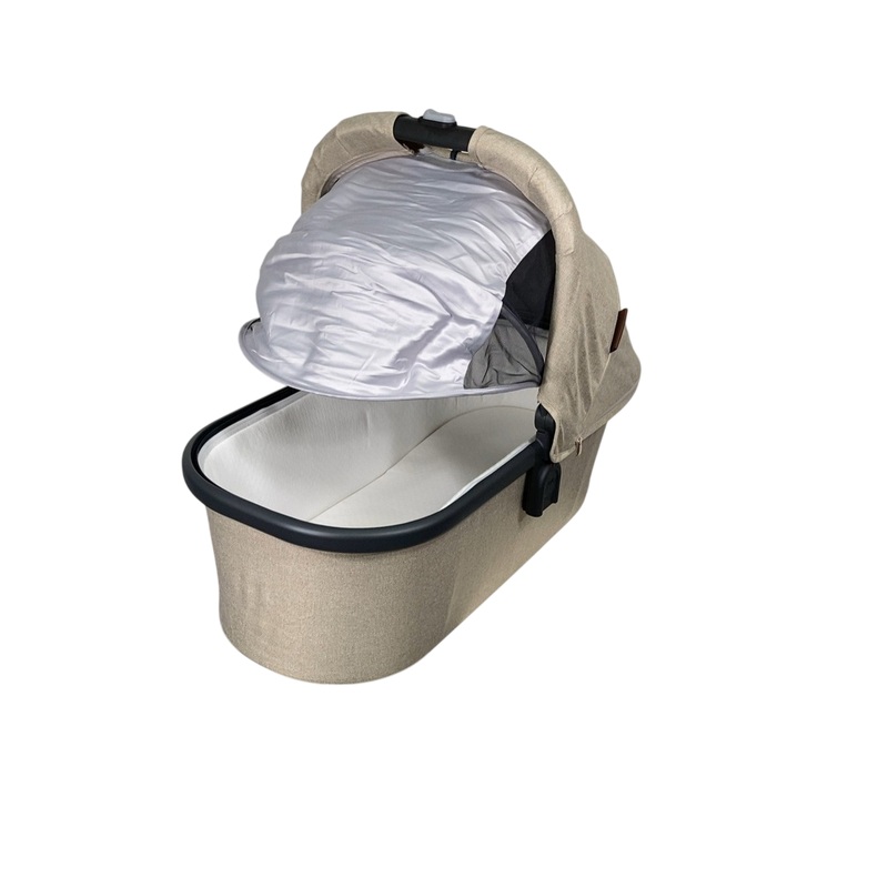 UPPAbaby V2 Bassinet, Liam (Oat Melange/Carbon)
