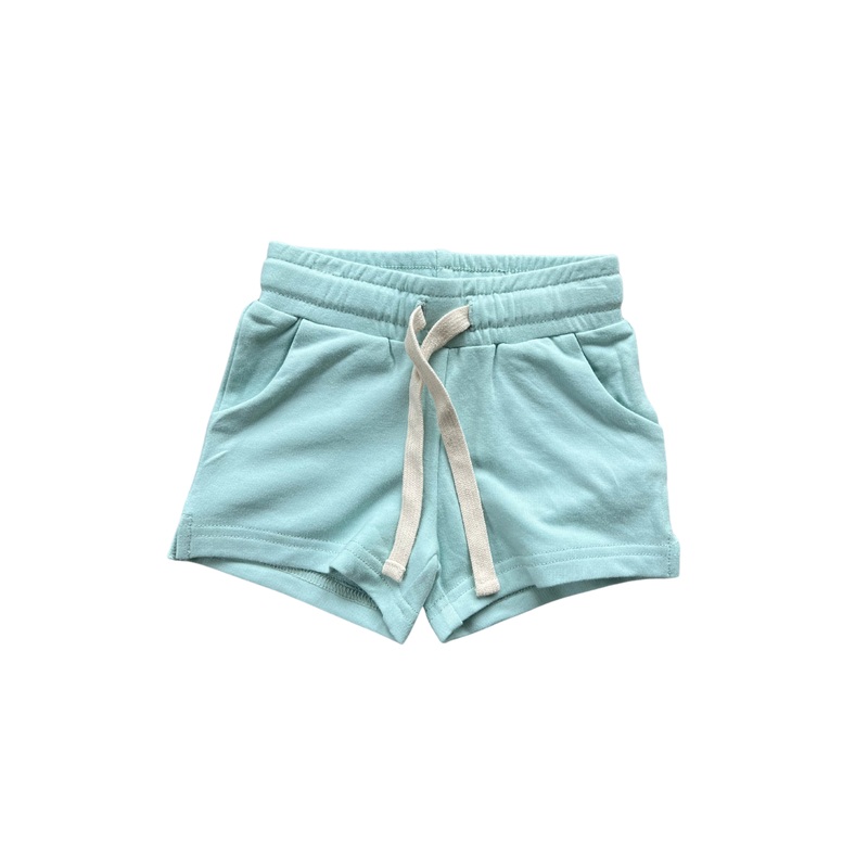 Babysprouts French Terry Bamboo Shorts – Harbor Blue