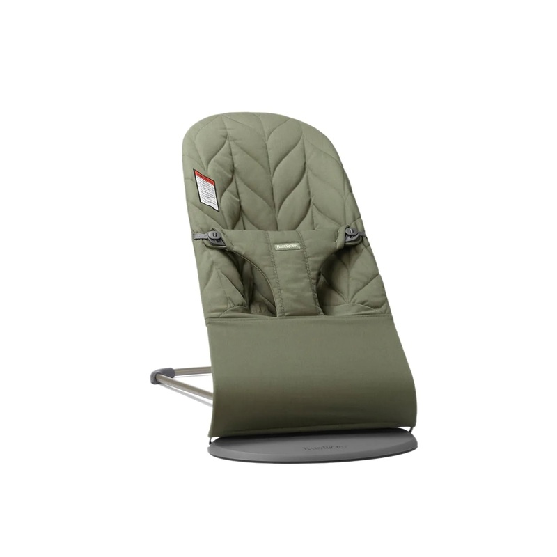 Bouncer Bliss Woven Petal Quilt – Dark Green