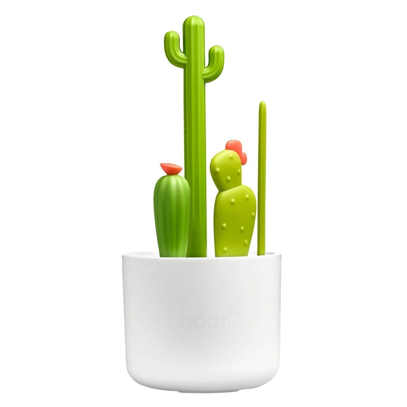 Cacti Bottle Cleaning Brush Set – Green