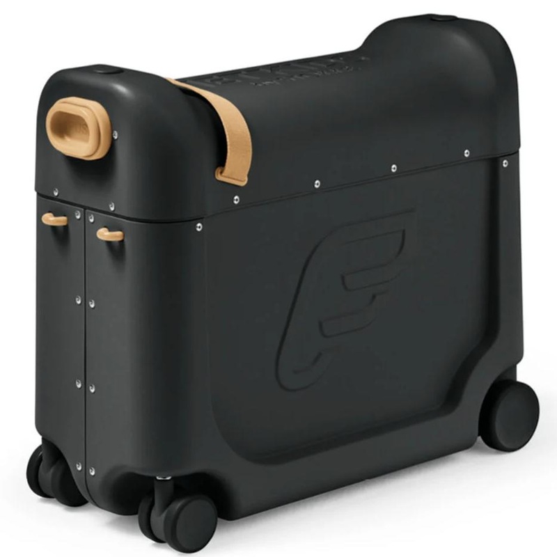 JetKids by Stokke – Ride-On Bed Box Suitcase – Lunar Eclipse Black