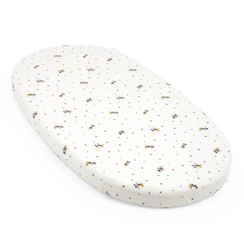 New Sleepi Bed Fitted Sheet Mickey Celebration