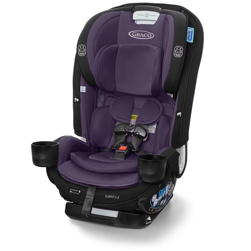 Graco SlimFit3 LX 3-in-1 Convertible Car Seat – Katrina