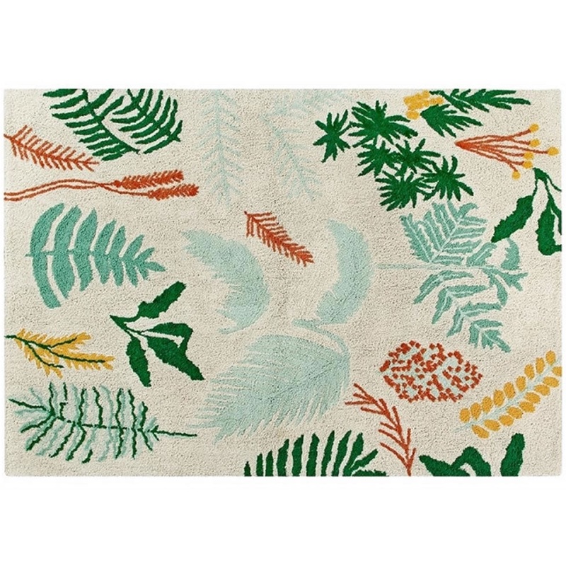 Lorena Canals Botanic Plants Rug (4′ 7” x 6′ 7”)