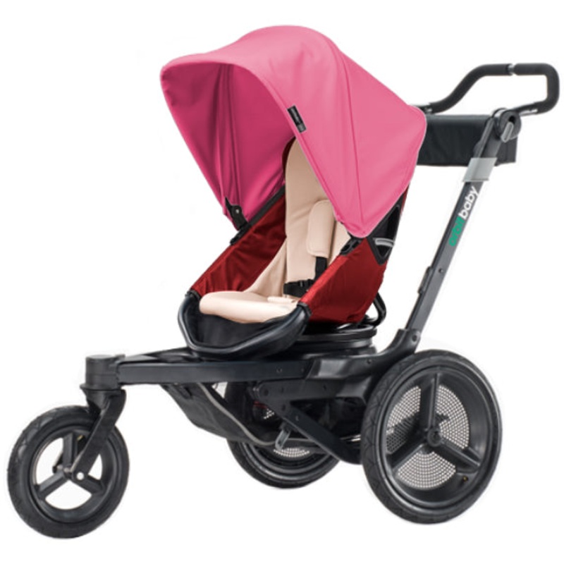 Orbit Baby O2 Stroller – Ruby / Raspberry