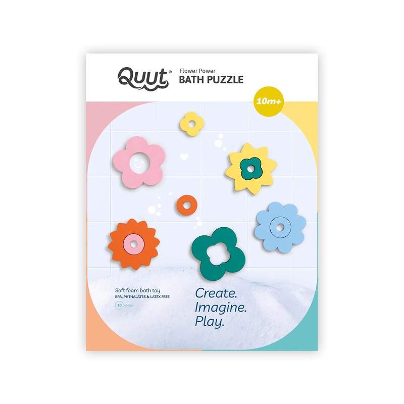 Quutopia Bath Puzzle Flower Power