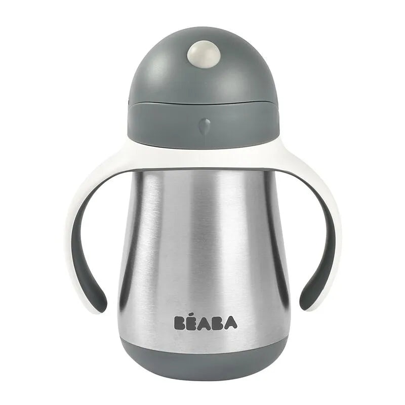 Stainless Steel Straw Cup 8.5 fl. oz. – Mineral Grey
