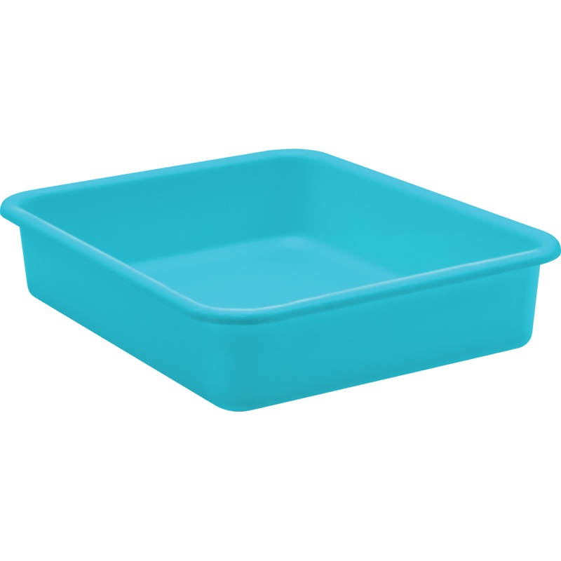 Teal Large Plastic Letter Tray (14.0 x 11.5 x 3.0)