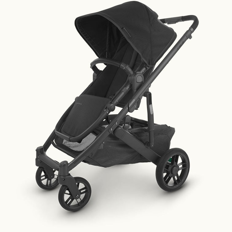 UPPAbaby Cruz V2 – Jake – Charcoal/Carbon Frame/Black Leather