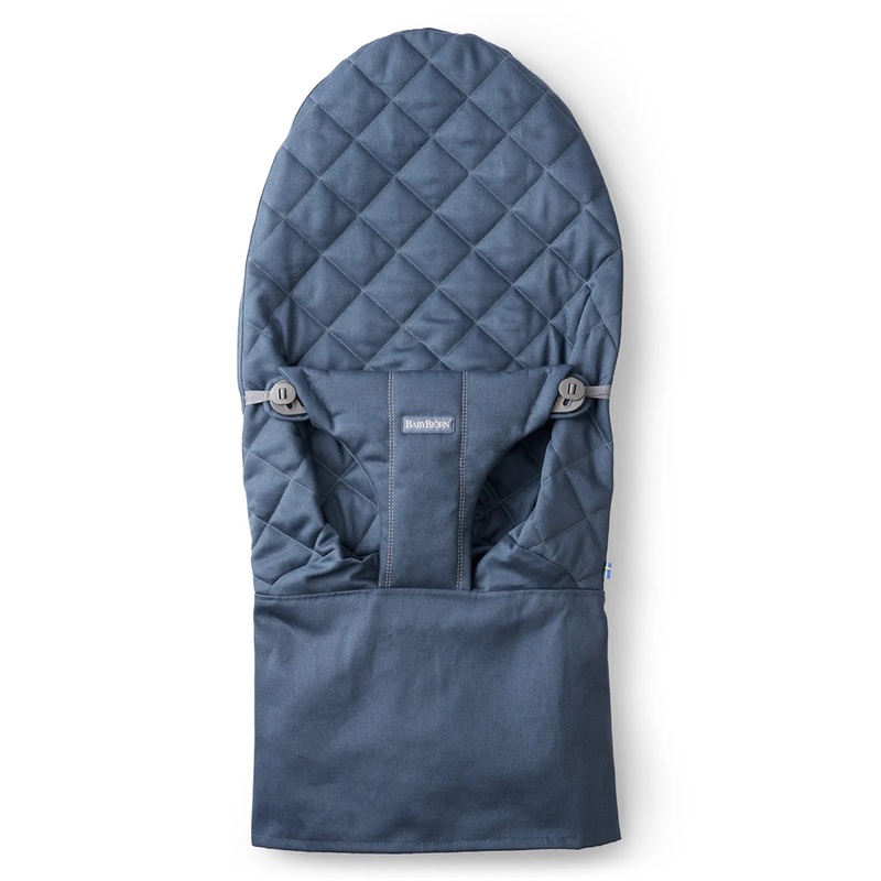 BabyBjorn Fabric Seat for Bouncer – Midnight Blue Cotton