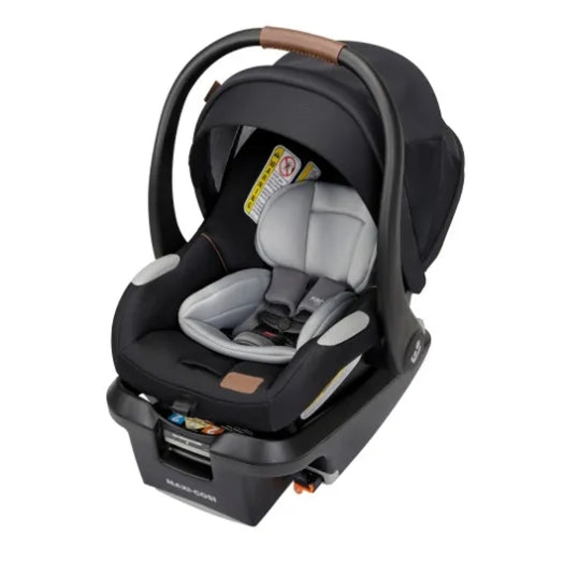 Mico Luxe+ Infant Car Seat – Essential Black