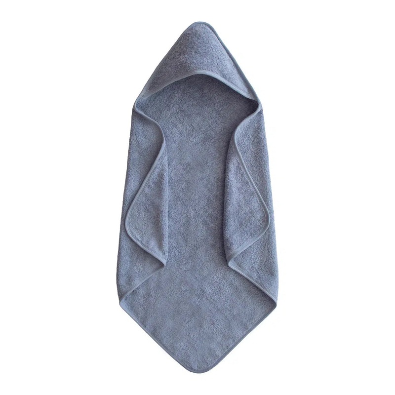 Mushie – Organic Cotton Baby Hooded Towel – Tradewinds