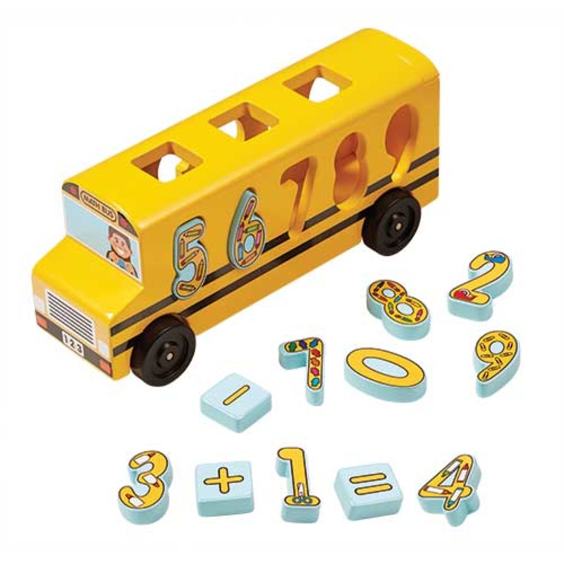 Number Matching Math Bus