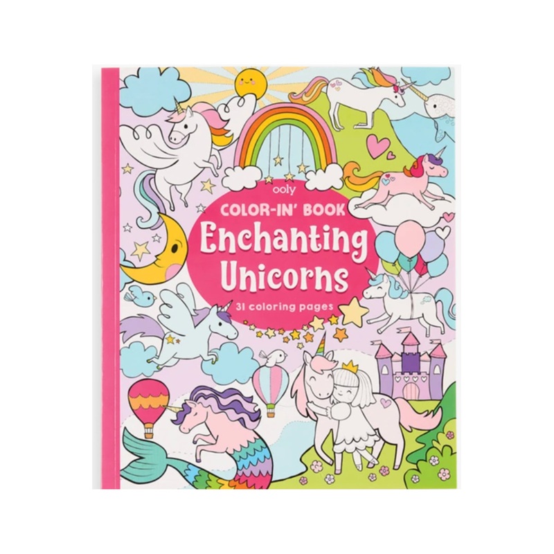 Ooly Enchanting Unicorns Coloring Book