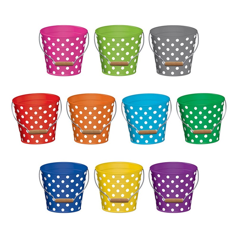 Polka Dots Buckets Accents