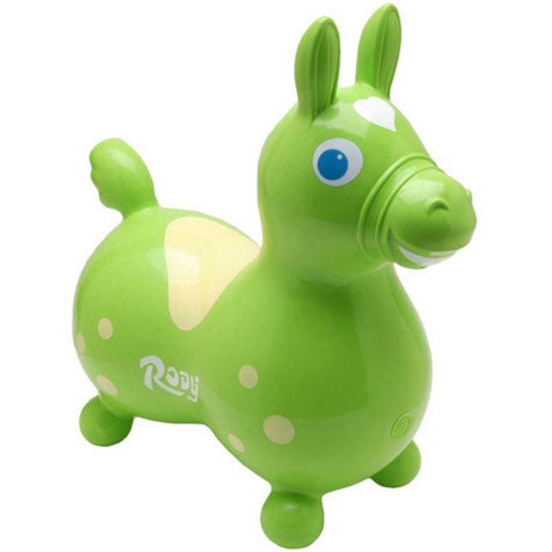 Gymnic Rody Inflatable Hopping Ride-On Horse – Lime
