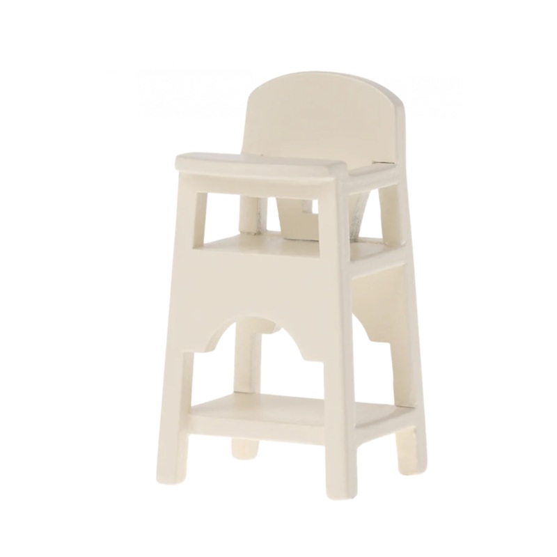 Maileg High Chair, Mouse – Off White
