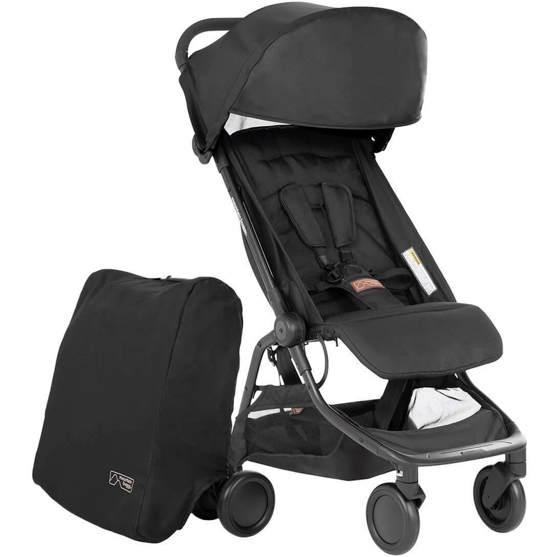 Mountain Buggy Nano V3 Stroller – Black